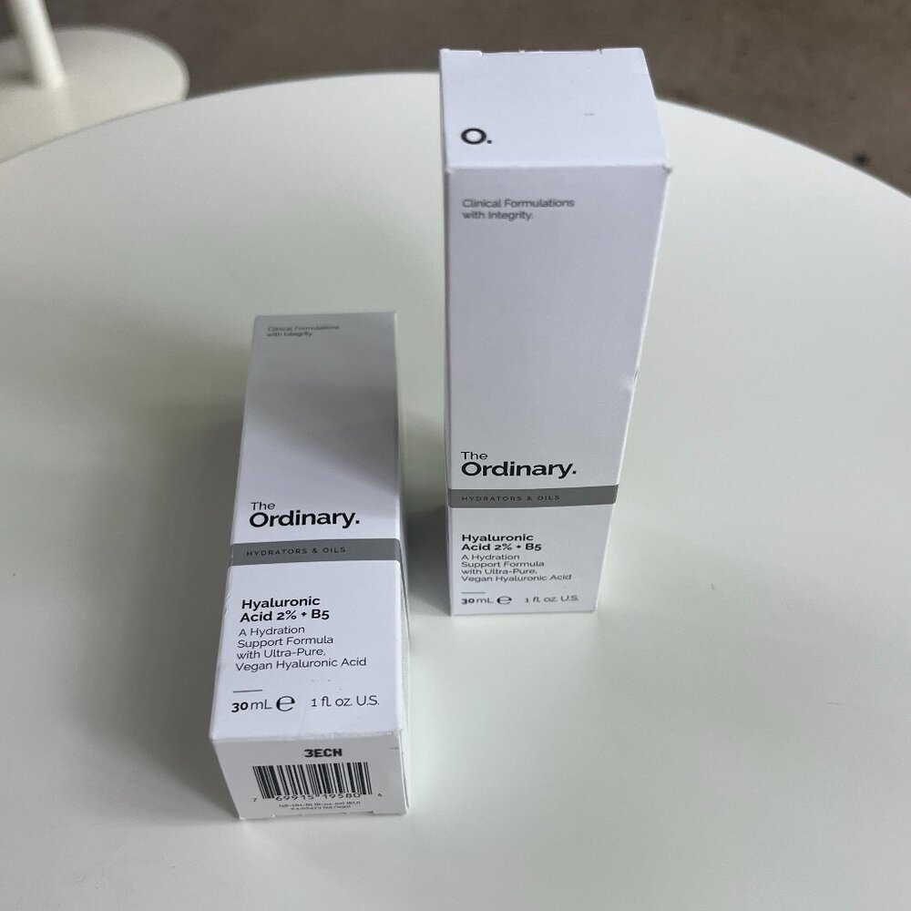 2x The Ordinary Hyaluronic Acid - NEW!